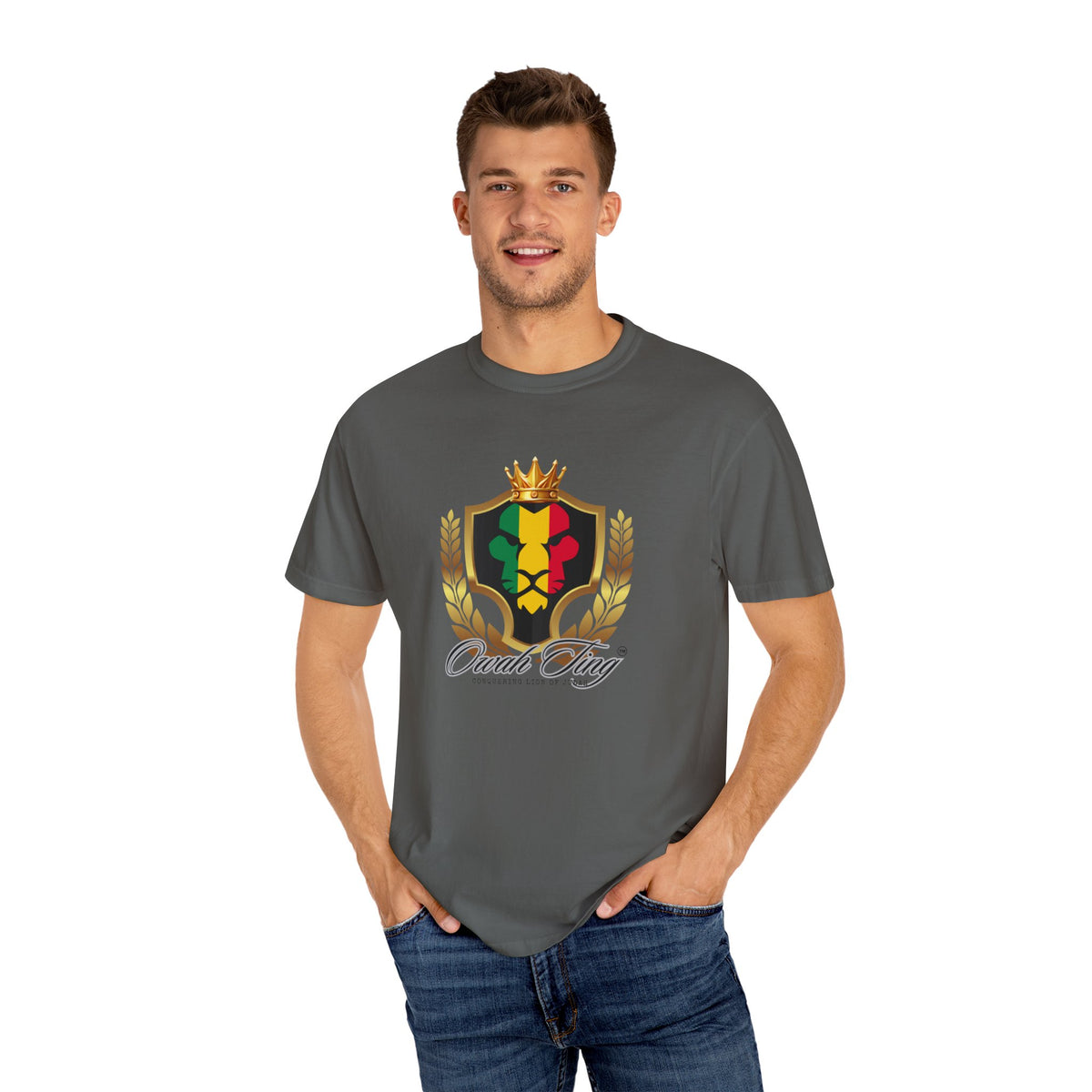 Owah Ting Unisex Garment-Dyed T-shirt