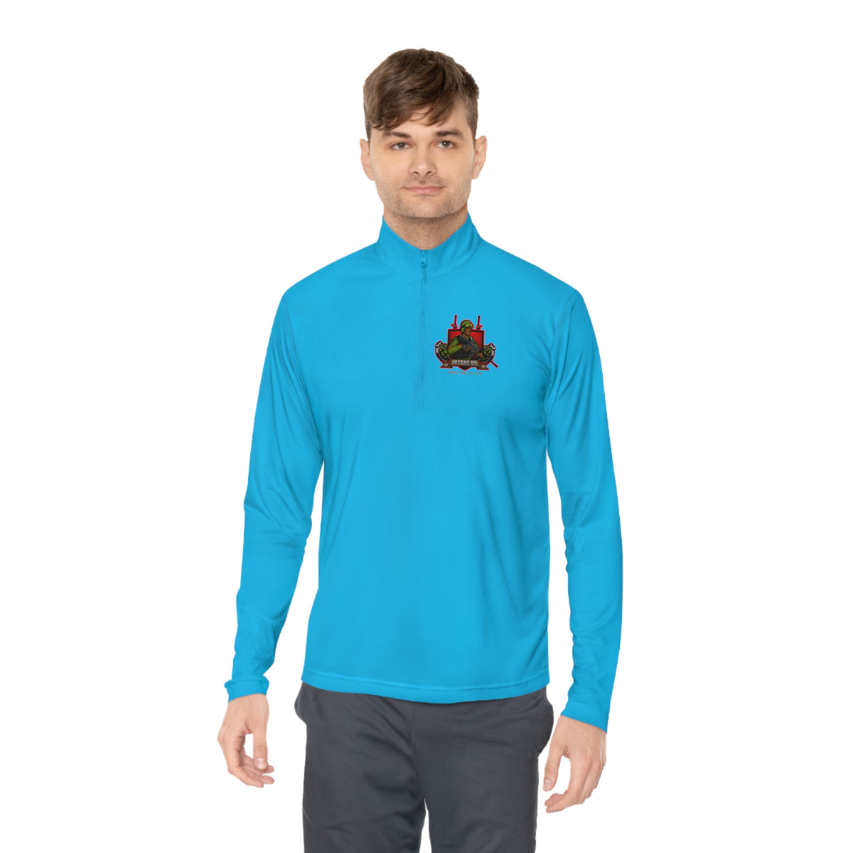 Owah Ting Unisex Quarter-Zip Pullover