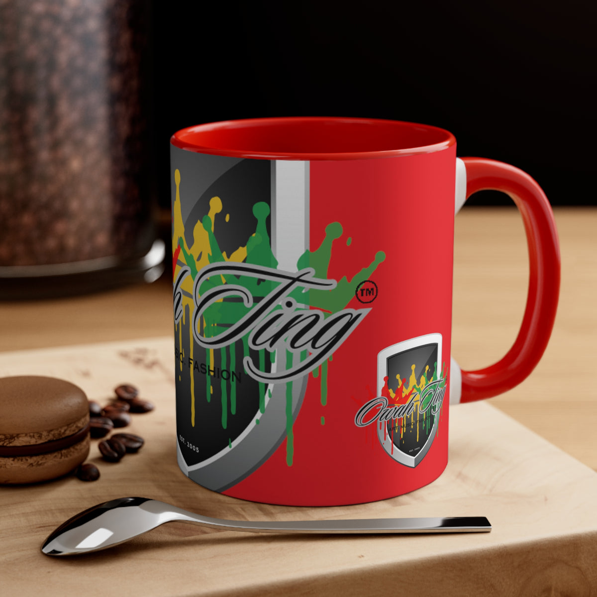 Owah Ting Accent Coffee Mug, 11oz
