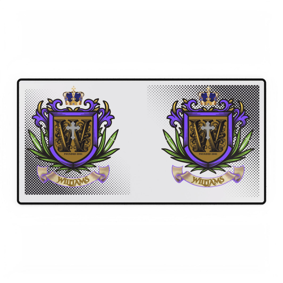 Williams' Family Desk Mat — Decorative Office Mousepad