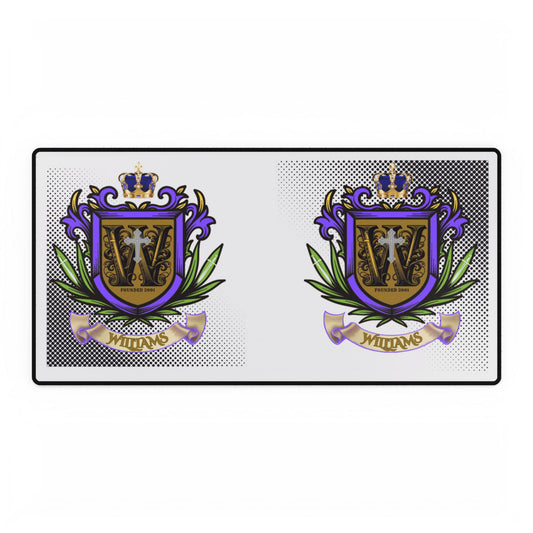 Williams' Family Desk Mat — Decorative Office Mousepad