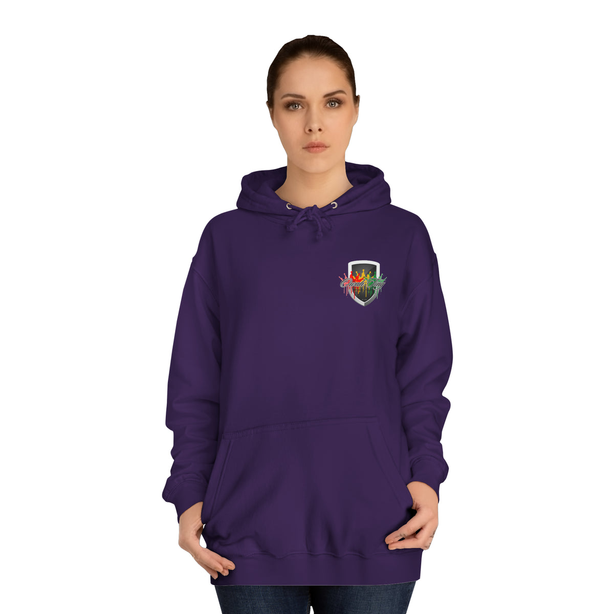 Owah Ting Unisex College Hoodie