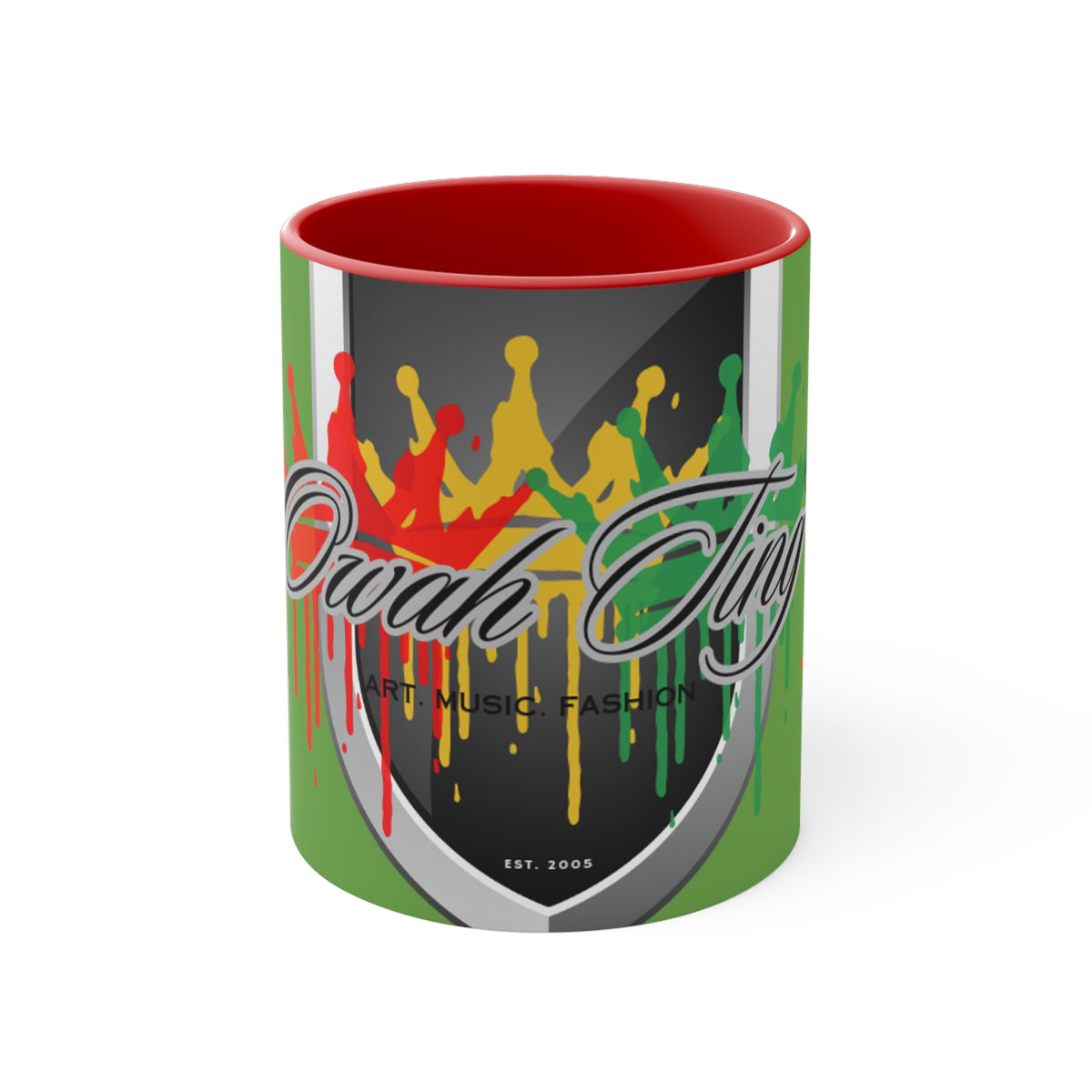 Owah Ting Accent Coffee Mug, 11oz