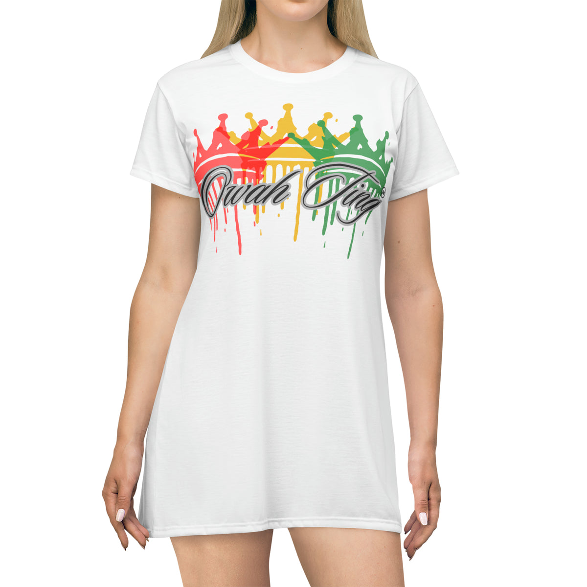 T-Shirt Dress (AOP)