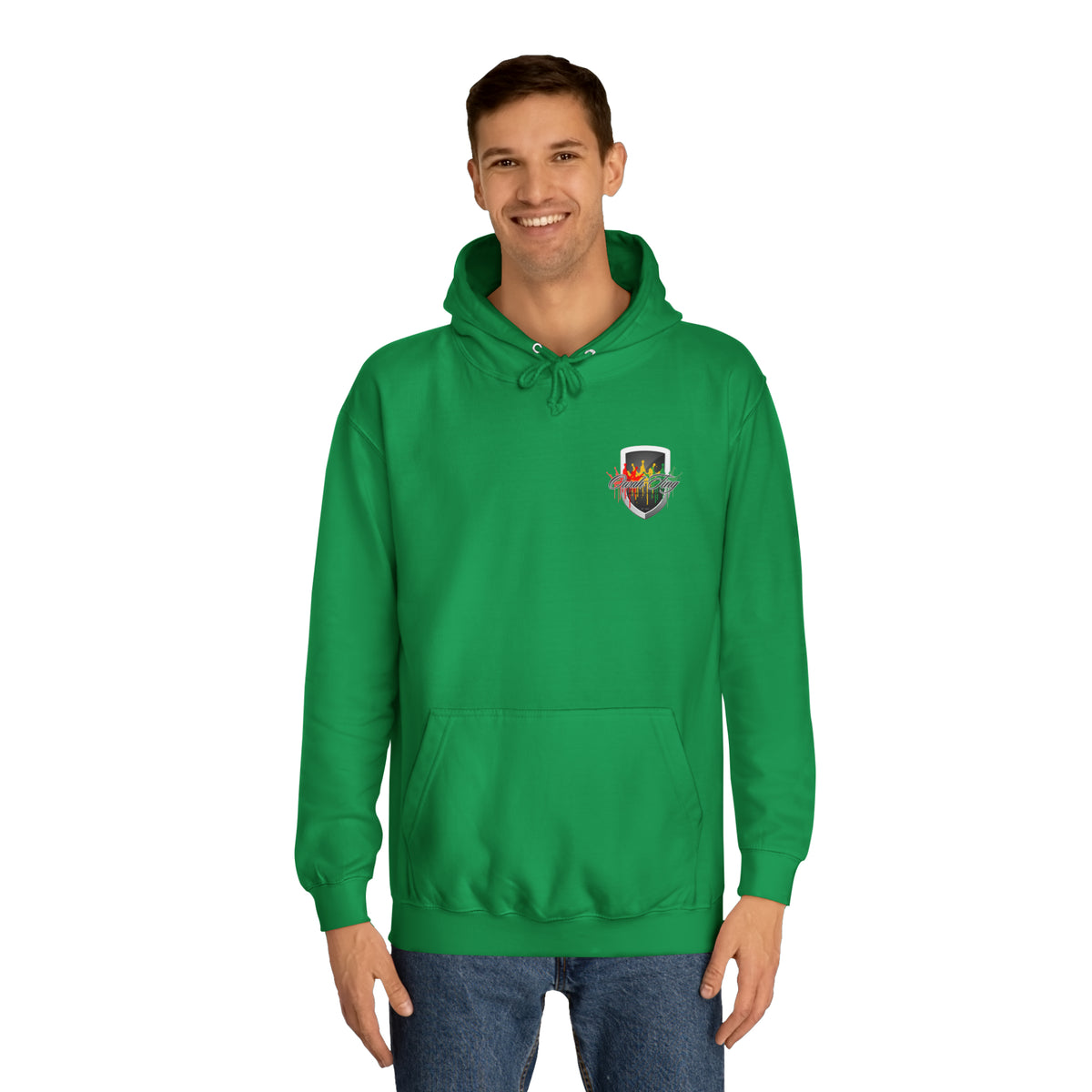 Owah Ting Unisex College Hoodie