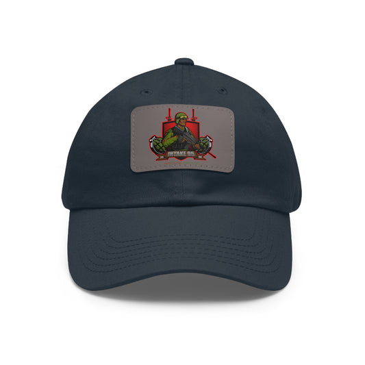 Intake 95 Dad Hat with Leather Patch (Rectangle)