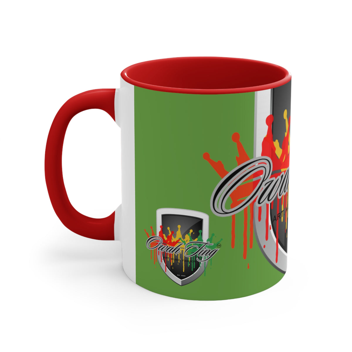 Owah Ting Accent Coffee Mug, 11oz