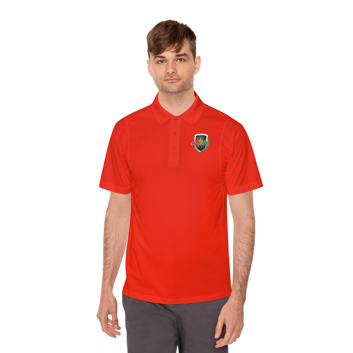Owah Ting Men's Sport Polo Shirt