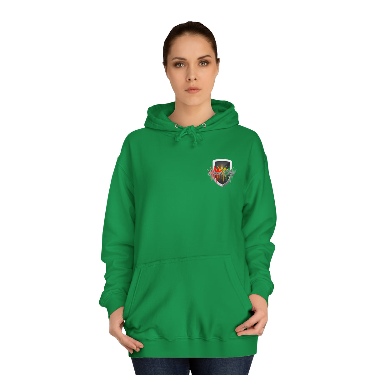 Owah Ting Unisex College Hoodie