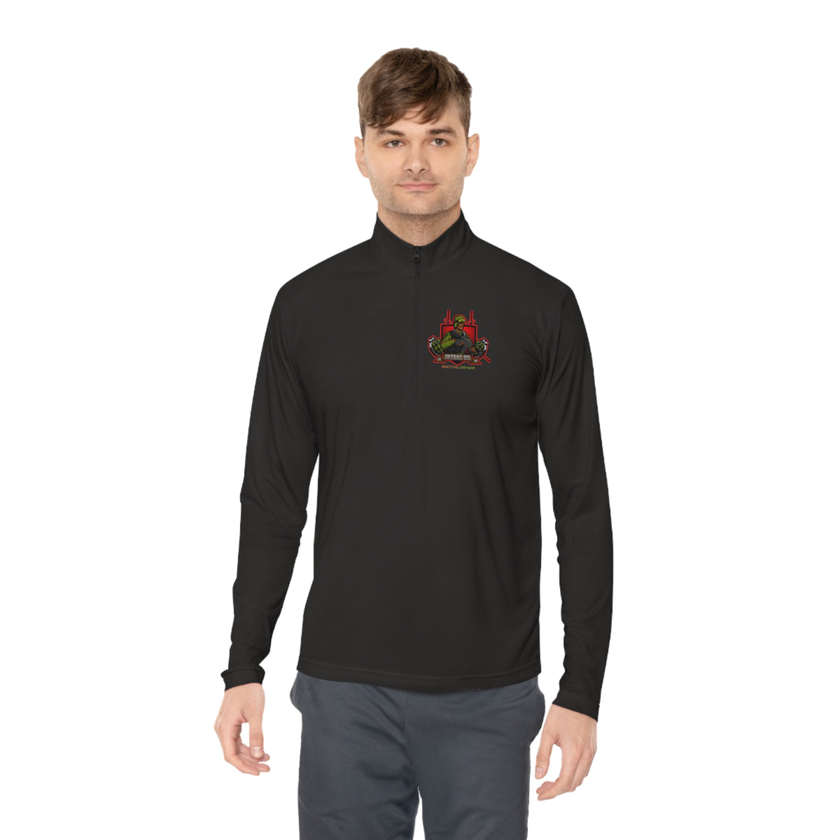 Owah Ting Unisex Quarter-Zip Pullover