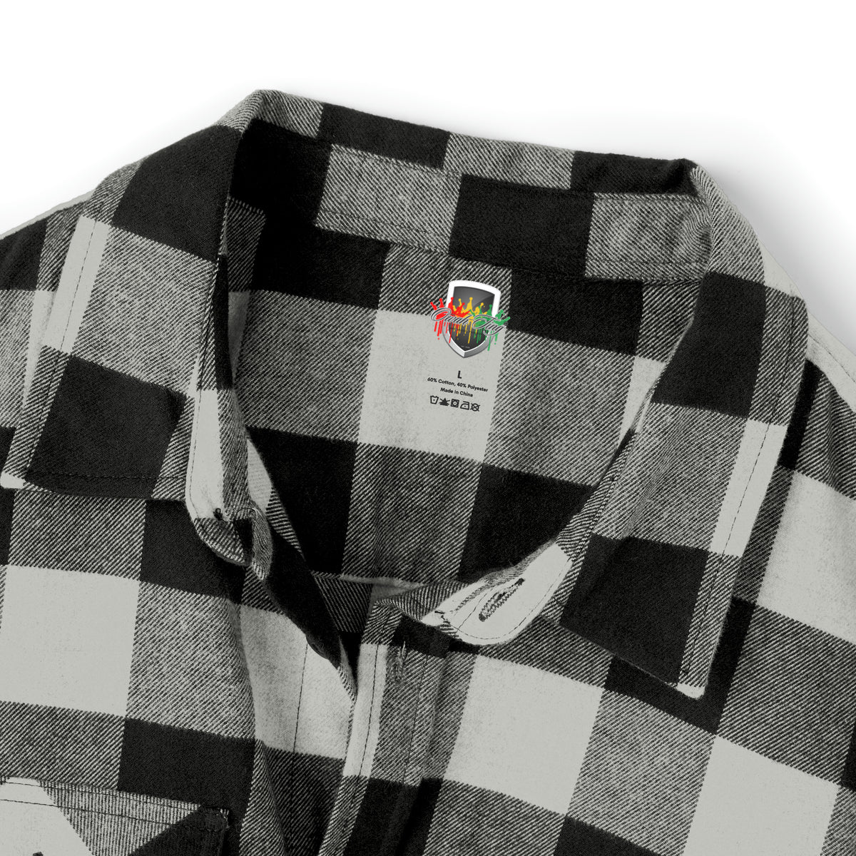Owah Ting Unisex Flannel Shirt