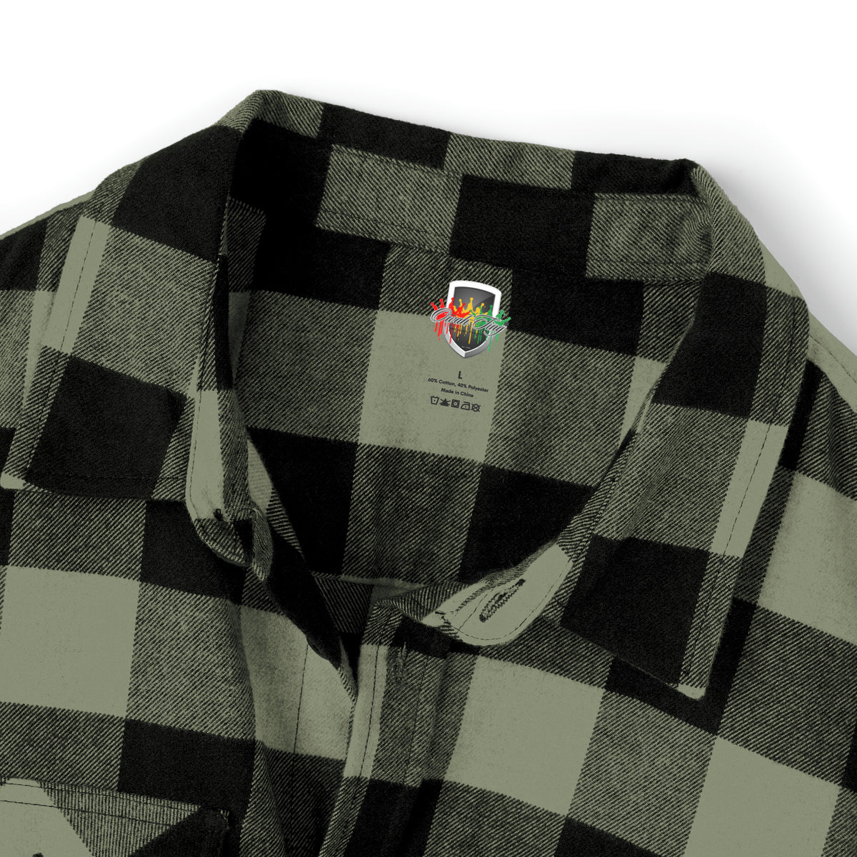 Owah Ting Unisex Flannel Shirt