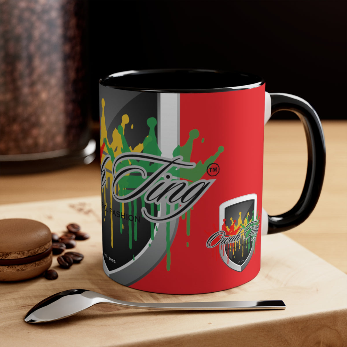 Owah Ting Accent Coffee Mug, 11oz