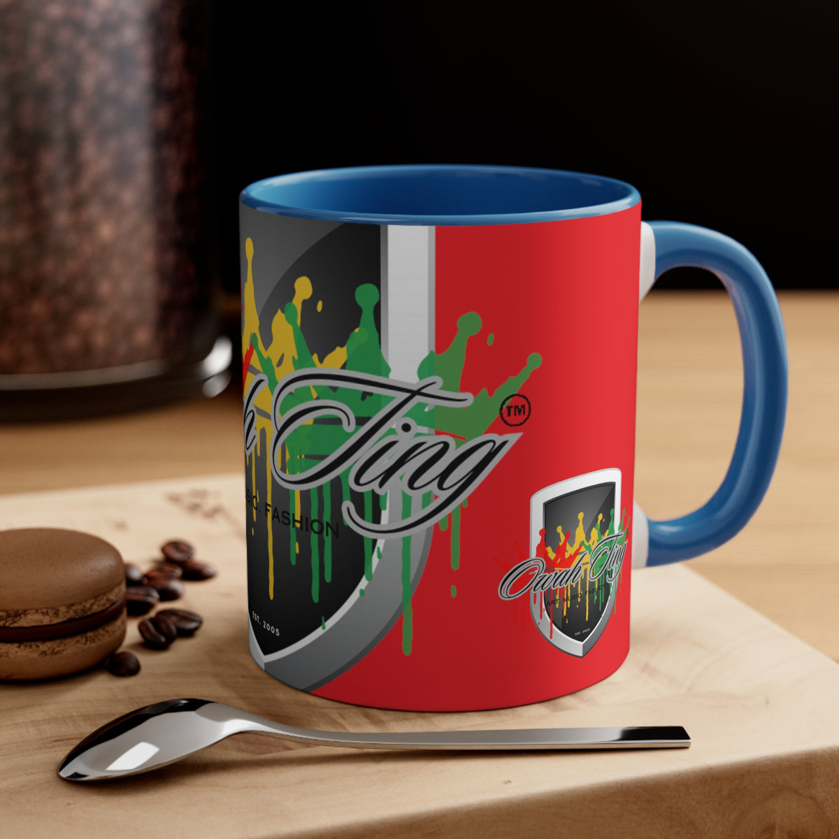 Owah Ting Accent Coffee Mug, 11oz