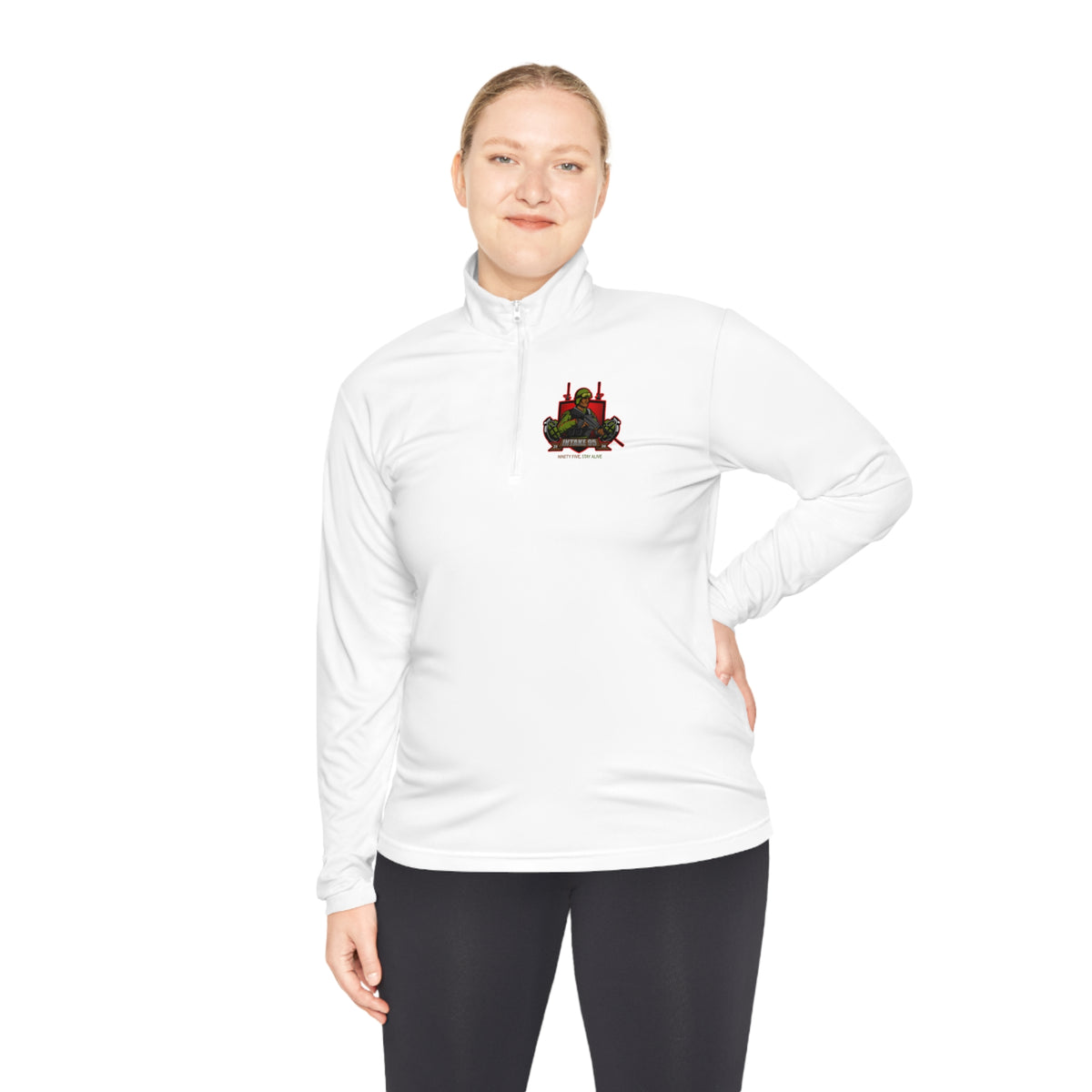 Owah Ting Unisex Quarter-Zip Pullover