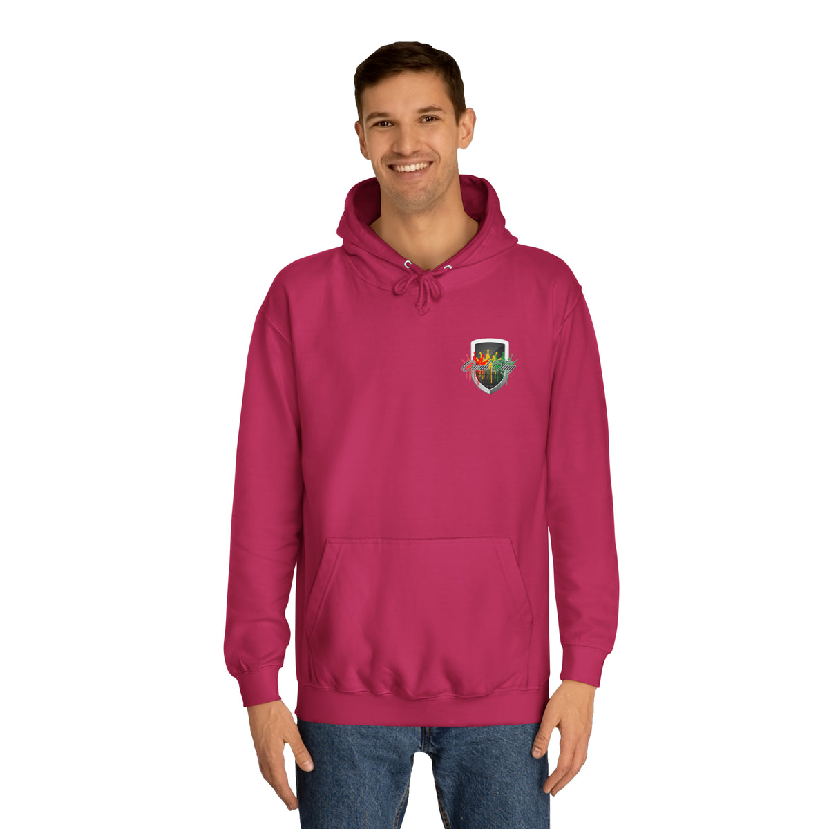 Owah Ting Unisex College Hoodie