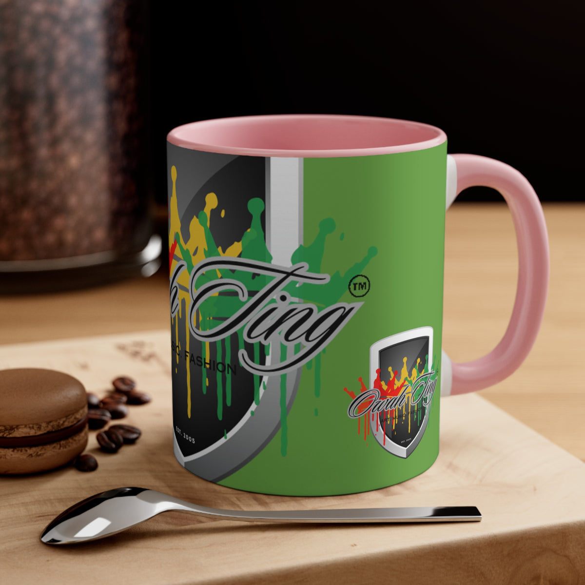 Owah Ting Accent Coffee Mug, 11oz