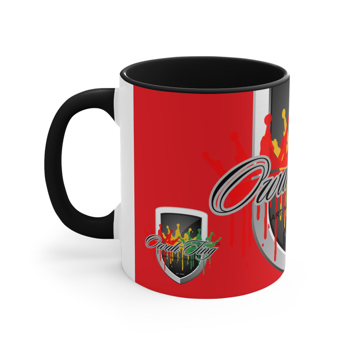 Owah Ting Accent Coffee Mug, 11oz
