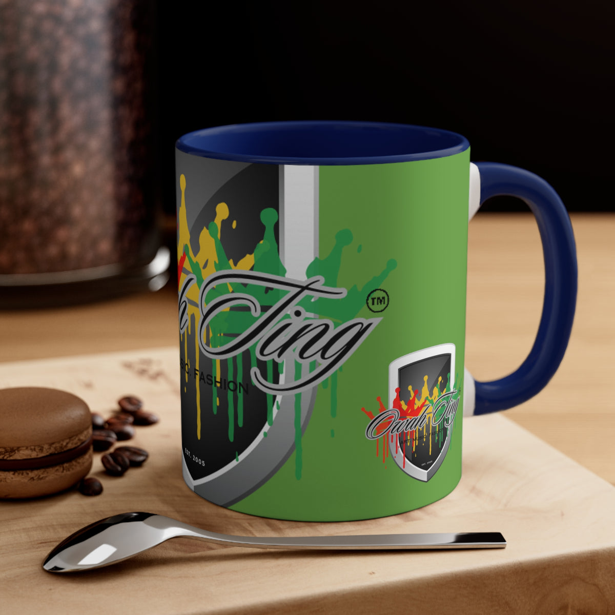 Owah Ting Accent Coffee Mug, 11oz