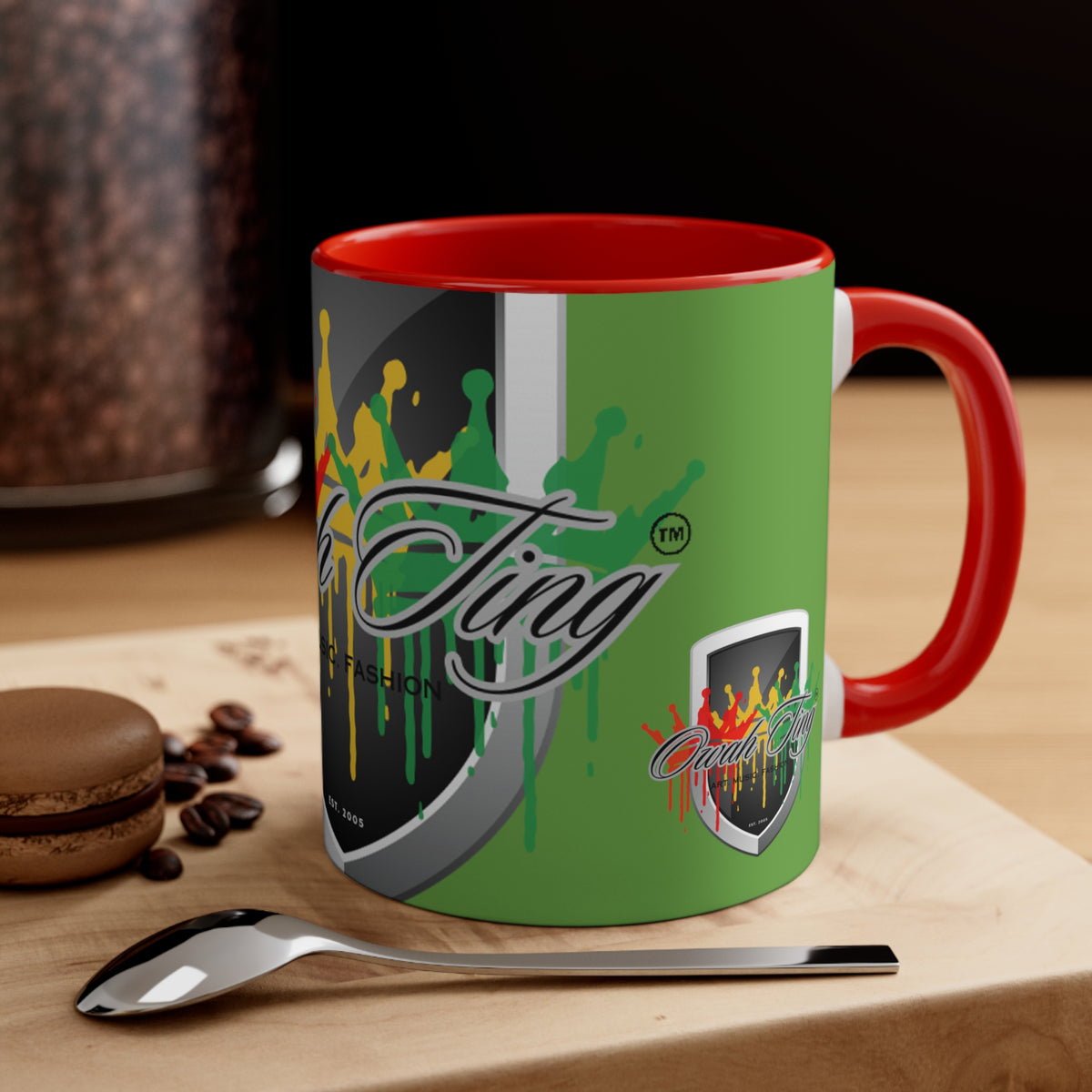 Owah Ting Accent Coffee Mug, 11oz