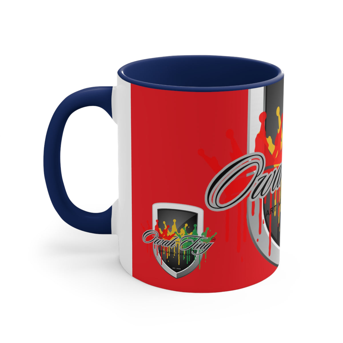 Owah Ting Accent Coffee Mug, 11oz