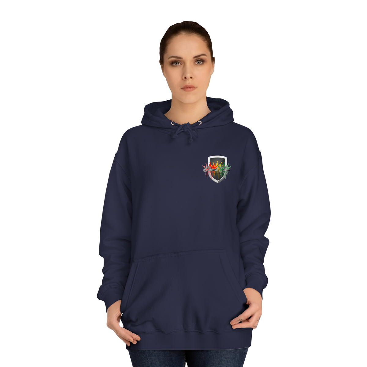 Owah Ting Unisex College Hoodie