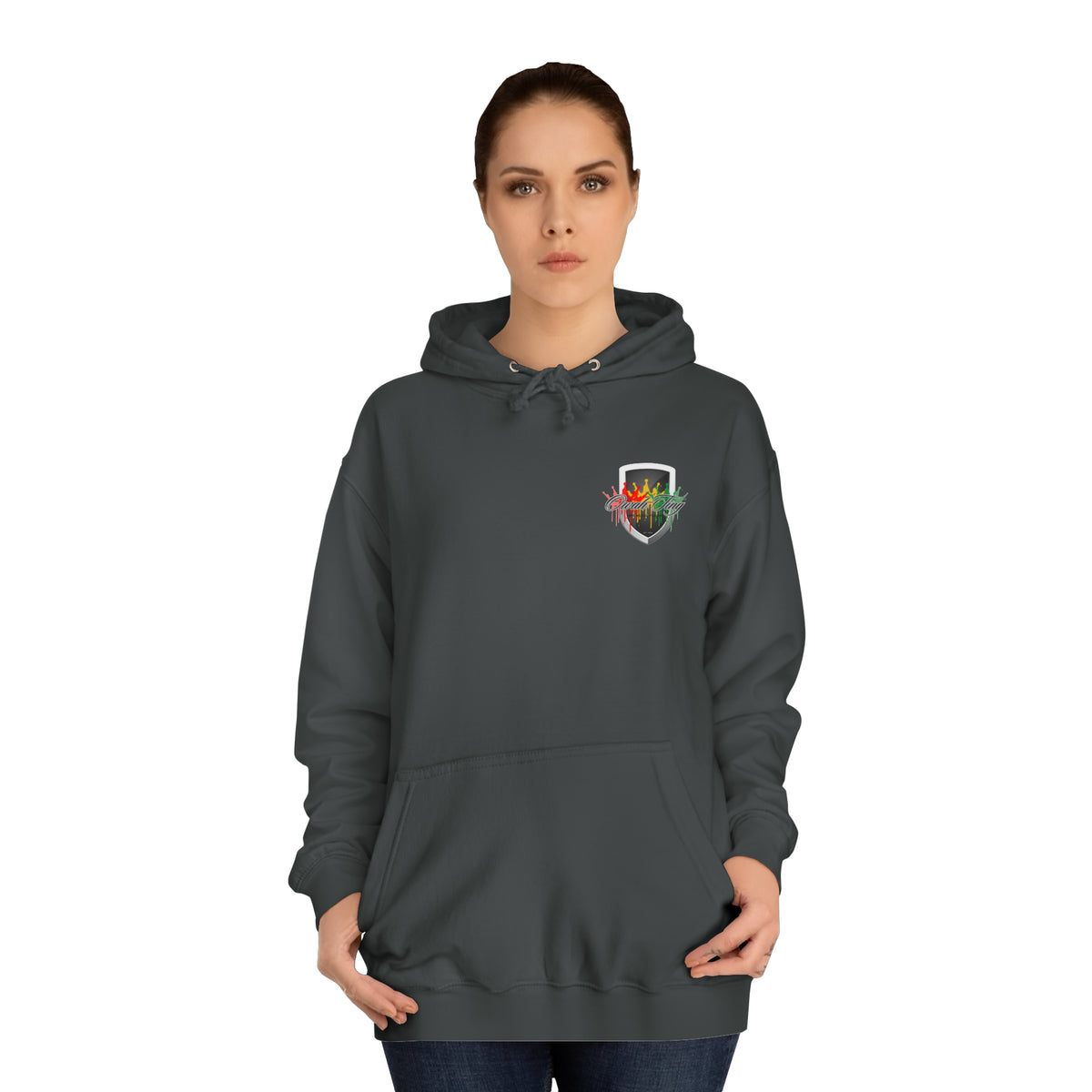 Owah Ting Unisex College Hoodie