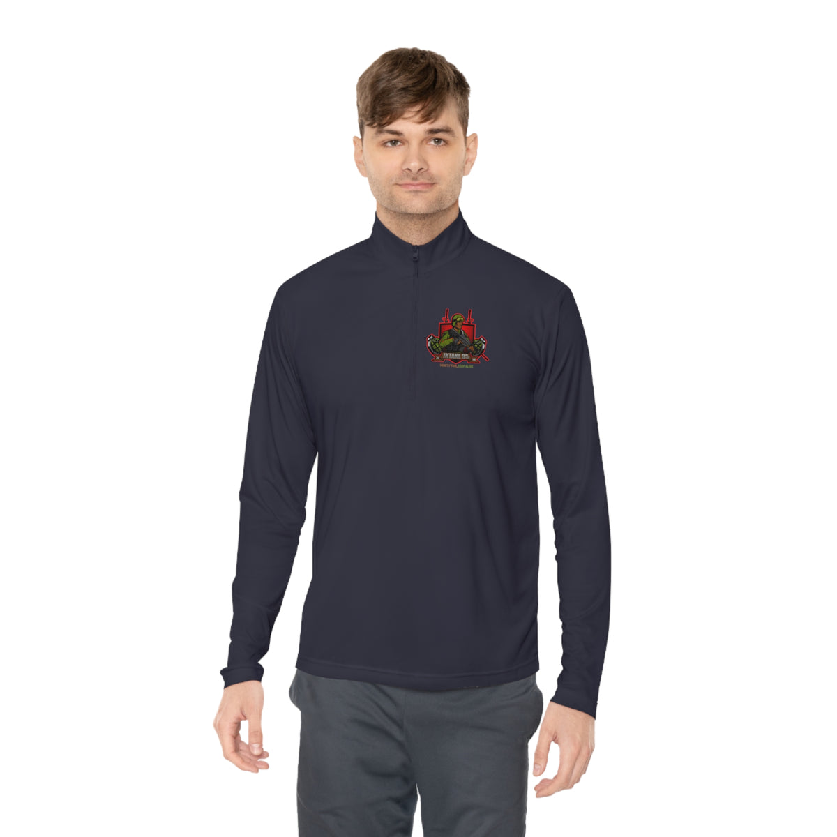 Owah Ting Unisex Quarter-Zip Pullover