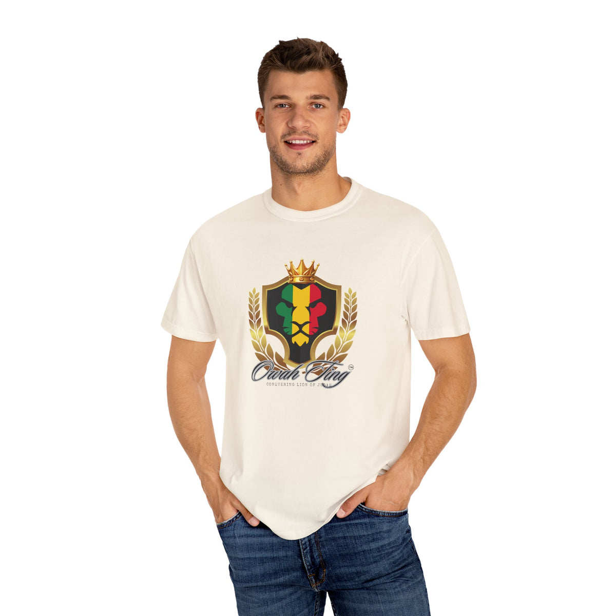 Owah Ting Unisex Garment-Dyed T-shirt