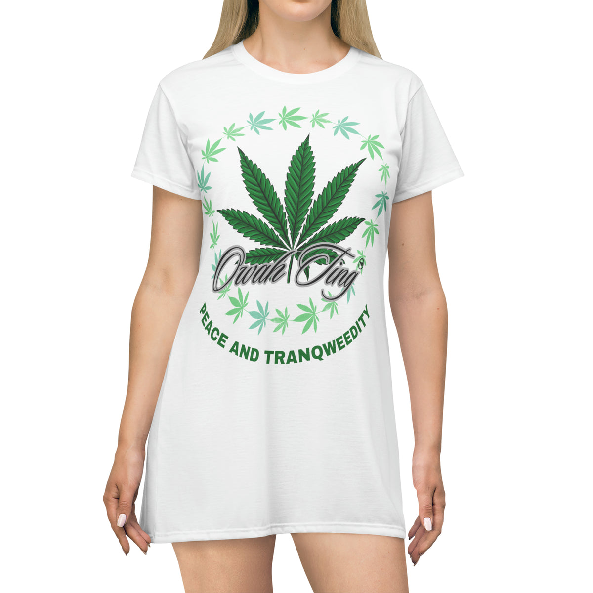 T-Shirt Dress (AOP)