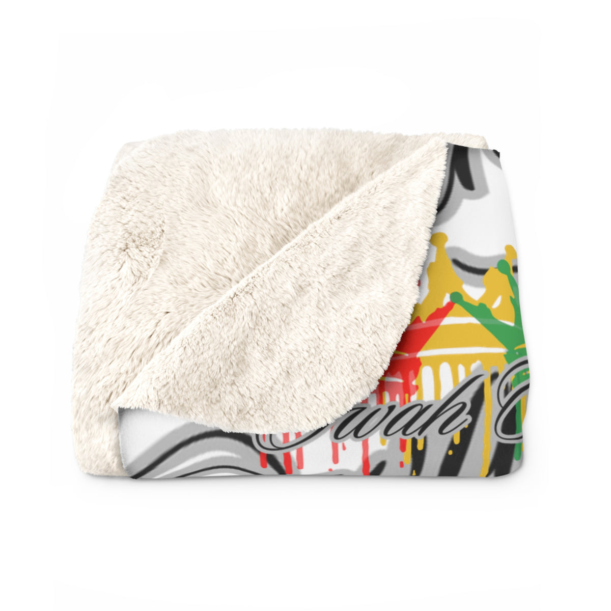 Owah Ting Fleece Blanket