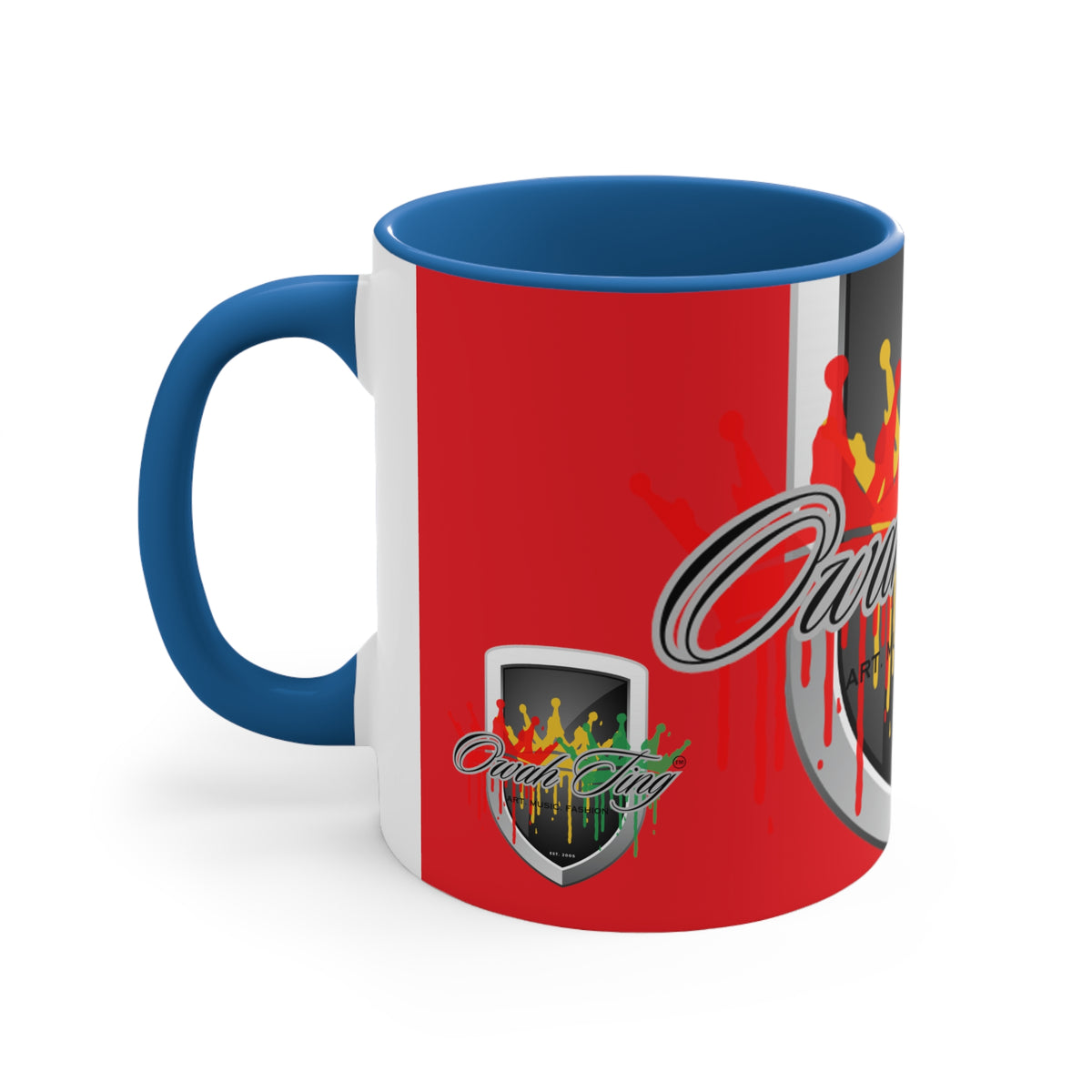 Owah Ting Accent Coffee Mug, 11oz