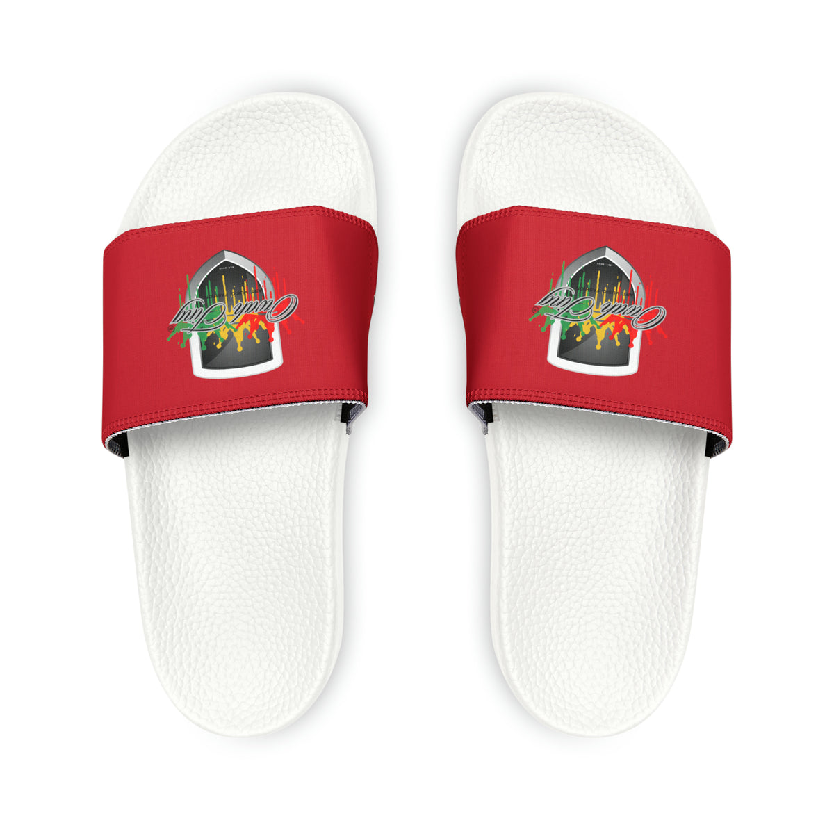 Owah Ting Men's PU Slide Sandals