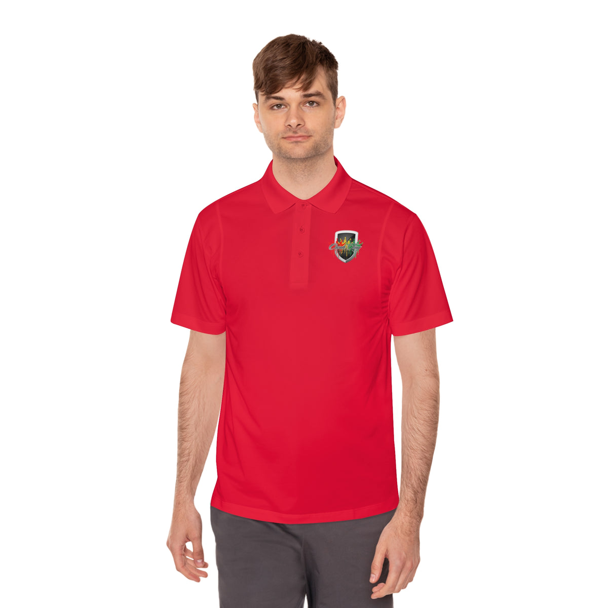 Owah Ting Men's Sport Polo Shirt