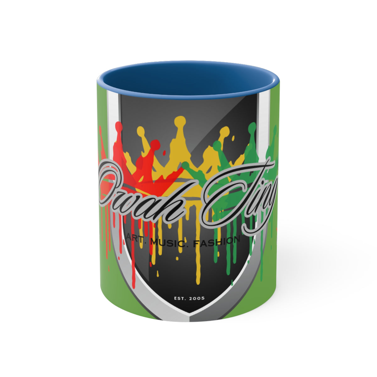 Owah Ting Accent Coffee Mug, 11oz
