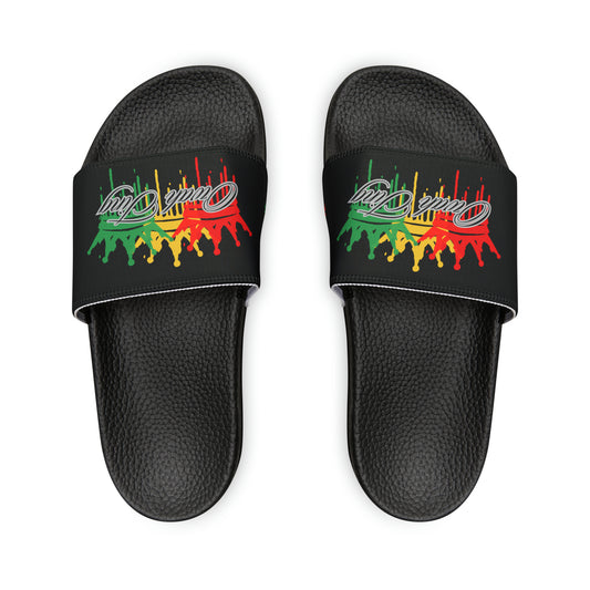 Owah Ting Men's PU Slide Sandals