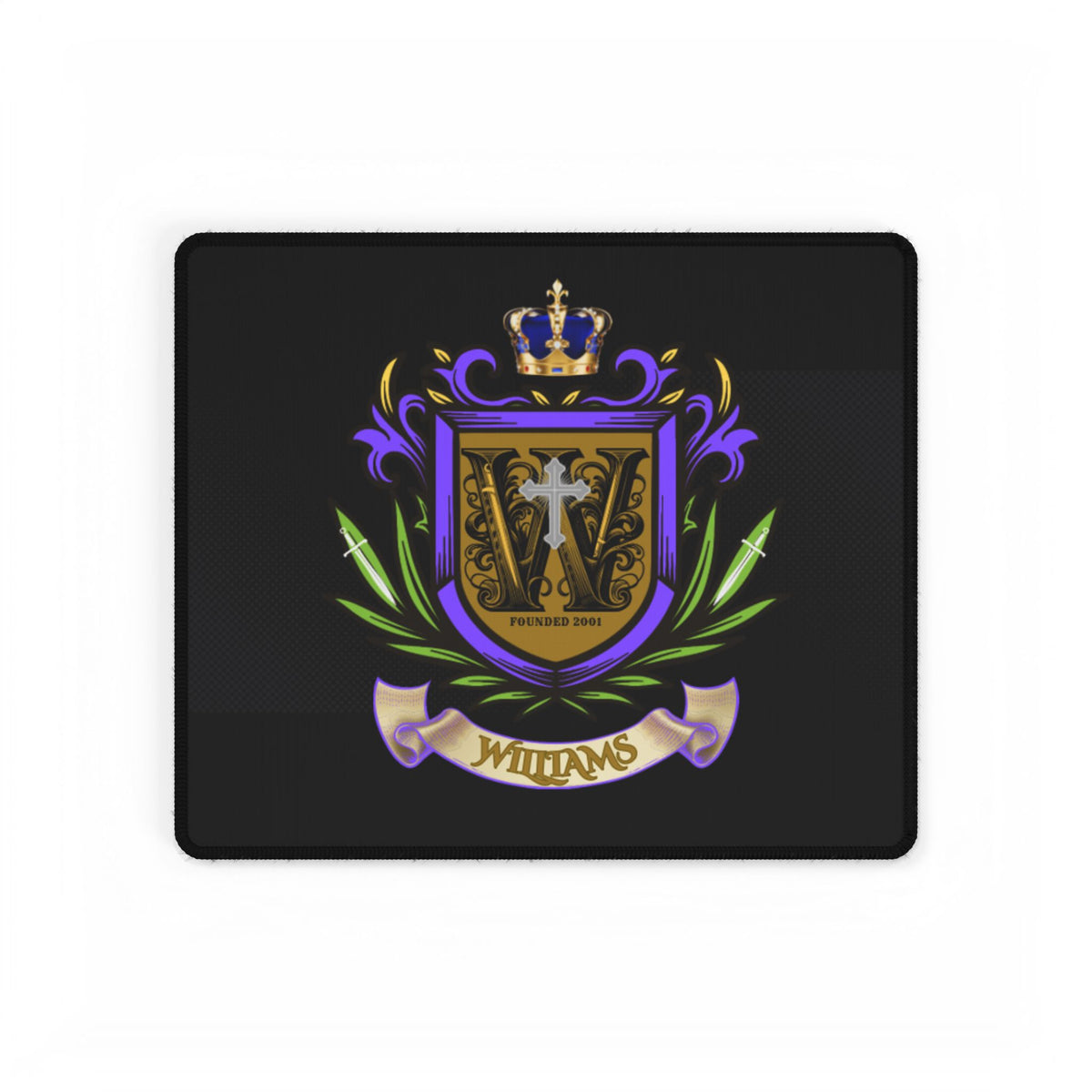 Williams' Family Desk Mat — Decorative Office Mousepad