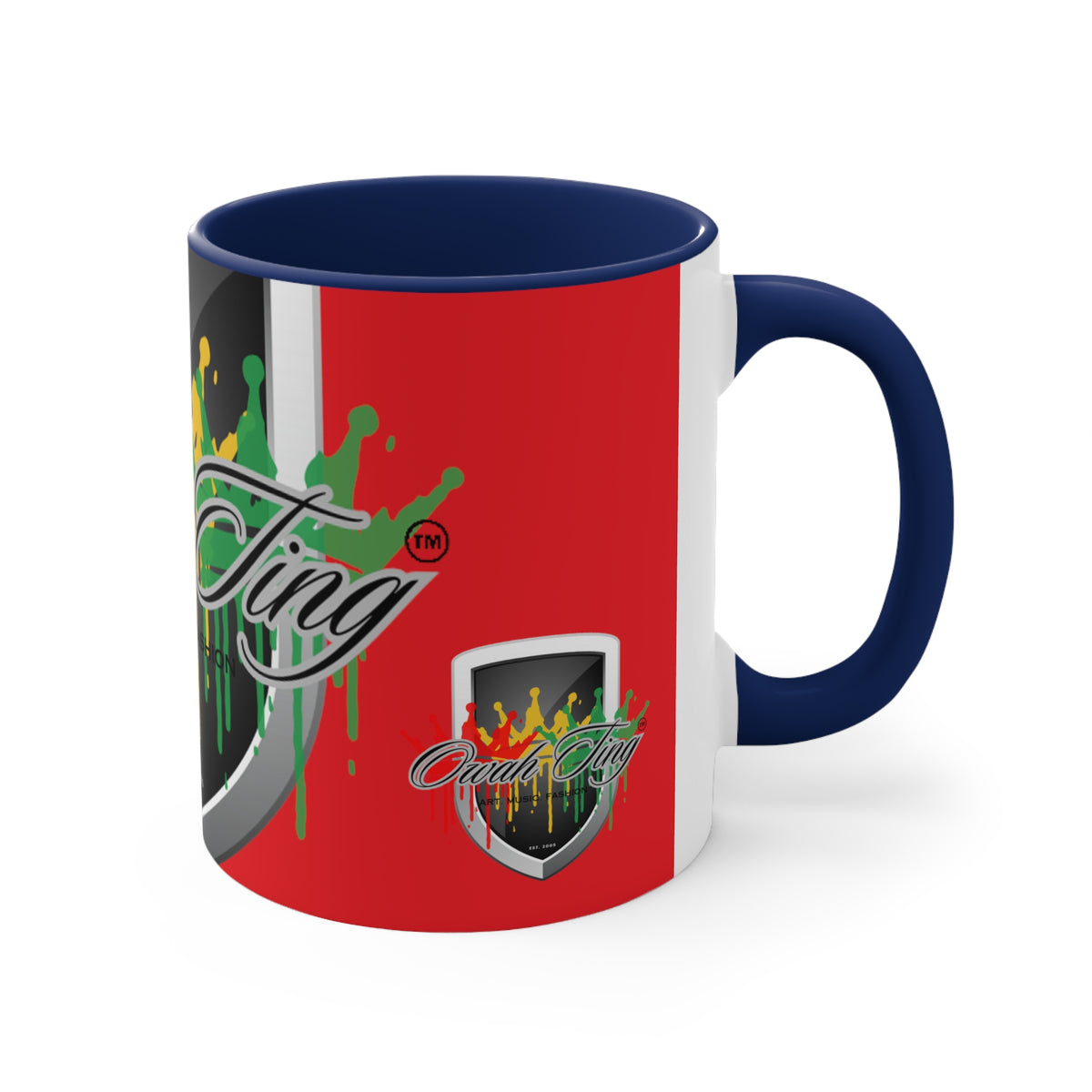 Owah Ting Accent Coffee Mug, 11oz