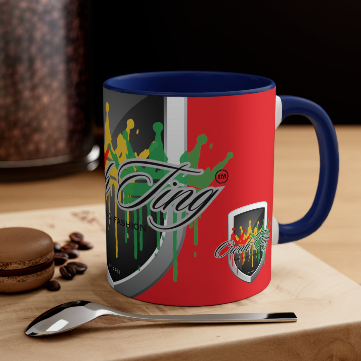 Owah Ting Accent Coffee Mug, 11oz