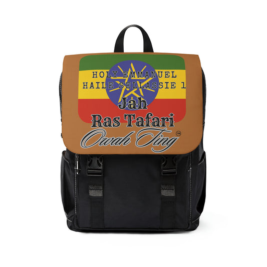 Owah Ting Unisex Casual Shoulder Backpack