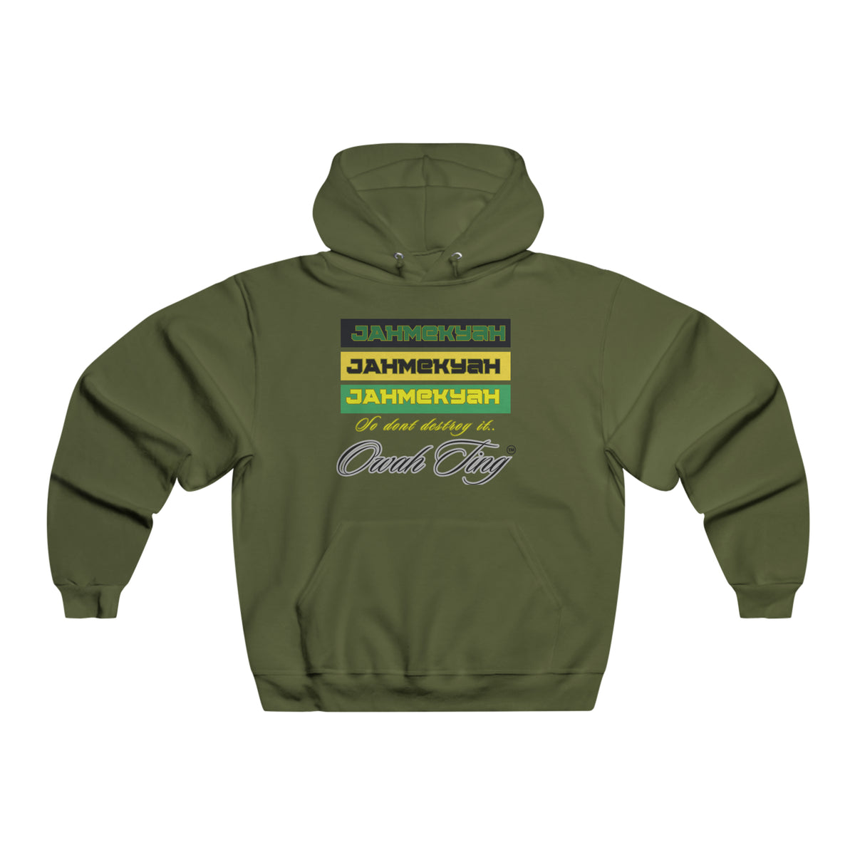 Owah Ting themed Men's NUBLEND® Hooded Sweatshirt