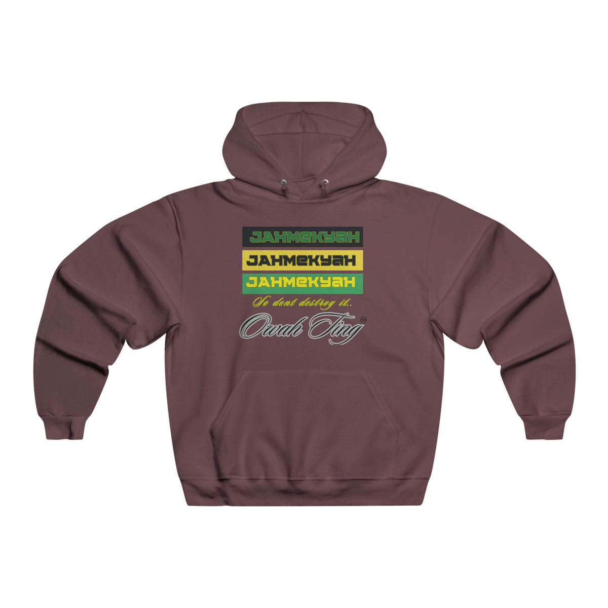 Owah Ting themed Men's NUBLEND® Hooded Sweatshirt