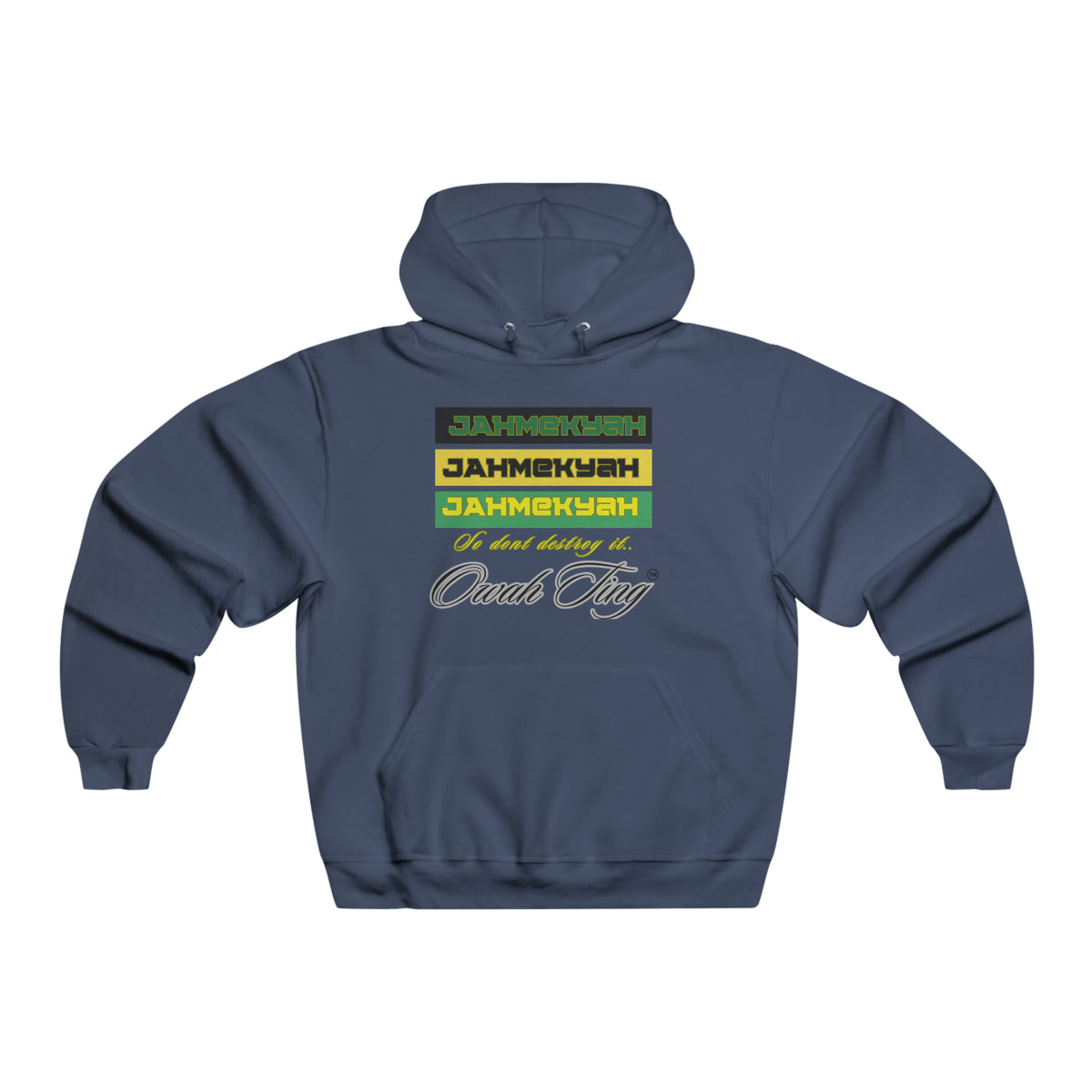 Owah Ting themed Men's NUBLEND® Hooded Sweatshirt