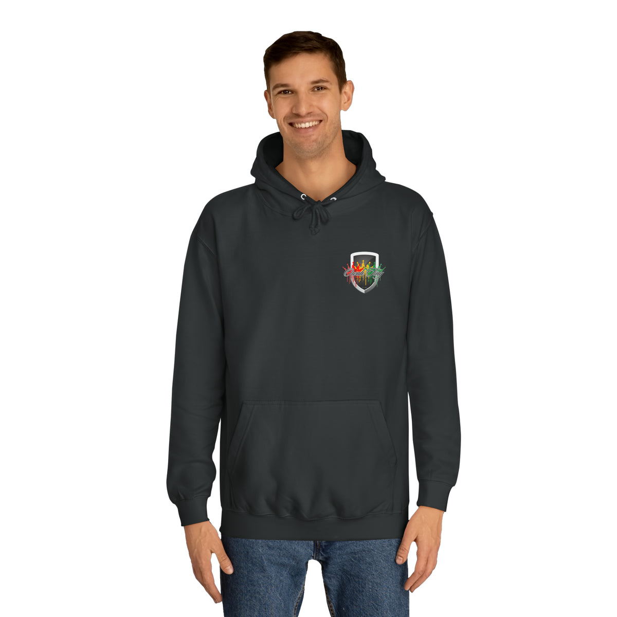 Owah Ting Unisex College Hoodie