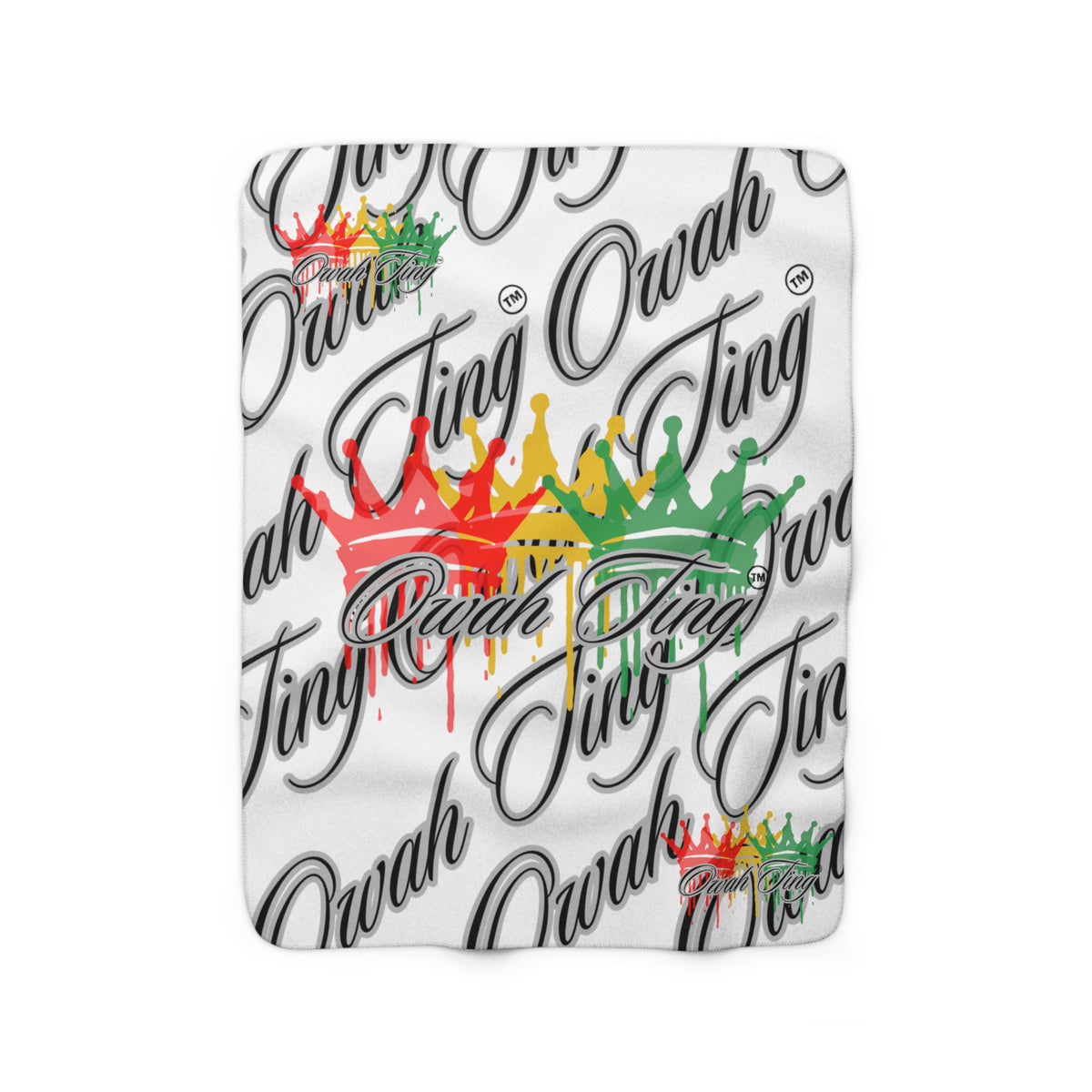 Owah Ting Fleece Blanket