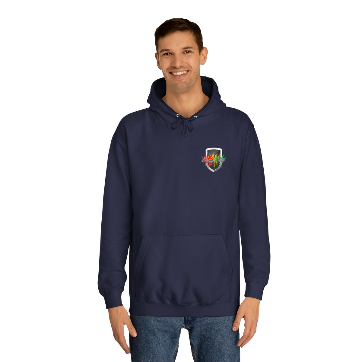 Owah Ting Unisex College Hoodie