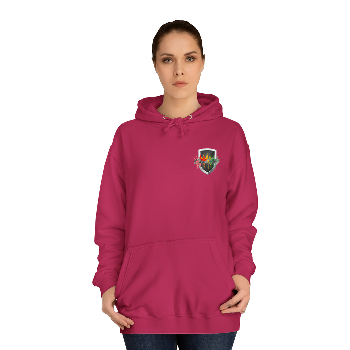 Owah Ting Unisex College Hoodie