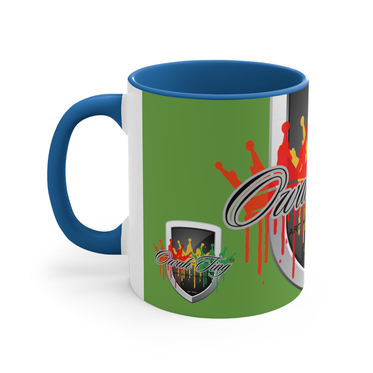 Owah Ting Accent Coffee Mug, 11oz