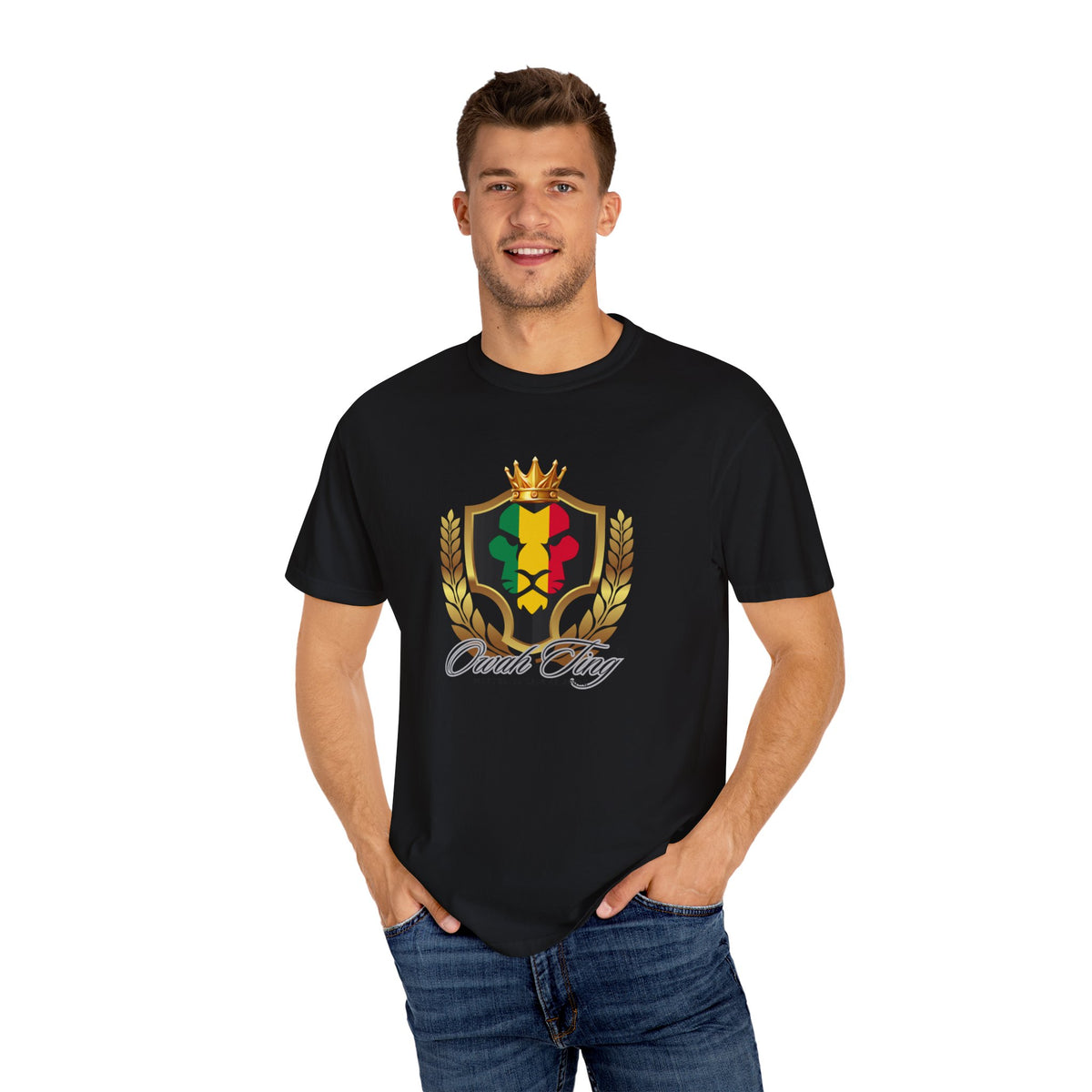 Owah Ting Unisex Garment-Dyed T-shirt