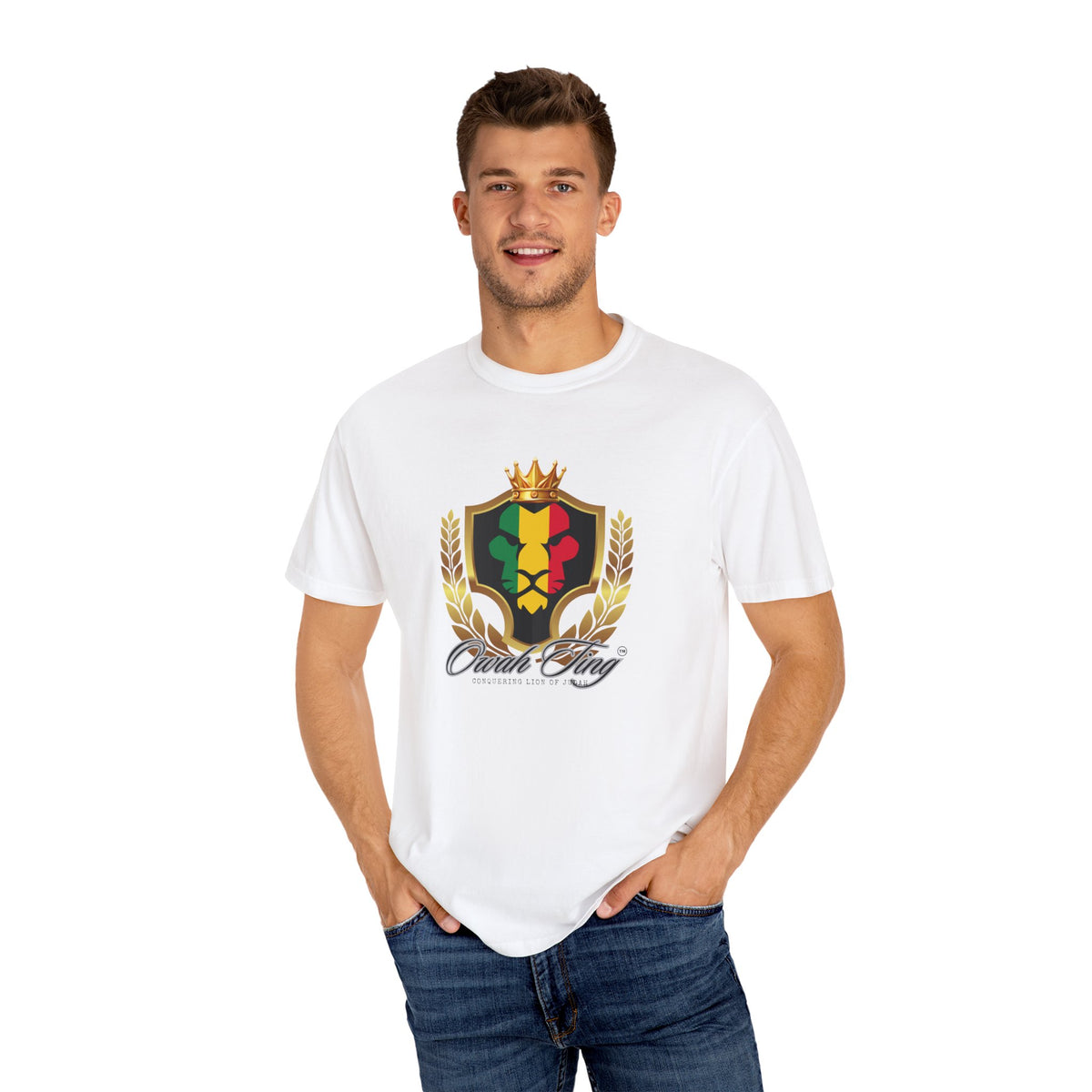 Owah Ting Unisex Garment-Dyed T-shirt